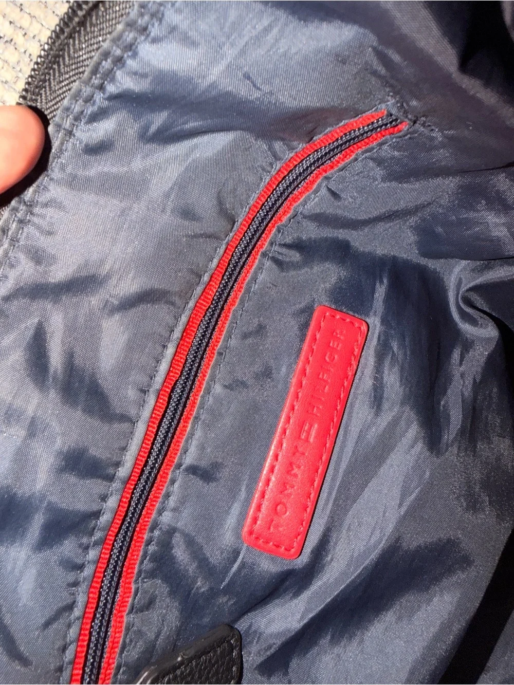 Tommy Hilfiger Black Logo Crossbody Bag
